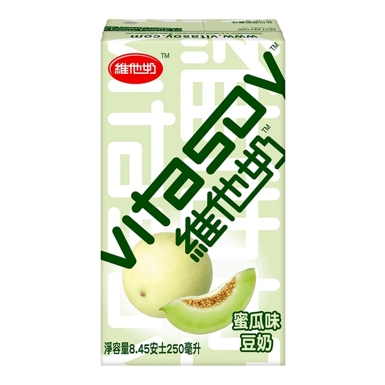 VITASOY 【バリューパック】メロン風味豆乳 6本パック* 8.45液量オンス