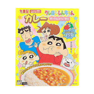 日本 蜡笔小新 猪肉玉米咖喱 145g【甘口咖喱】【内附贴纸】