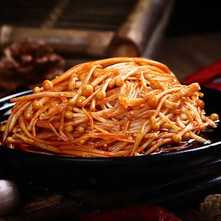 金大洲 【店慶大促】香辣金針菇 美味下飯零食小吃【內3包】180克*1袋 3