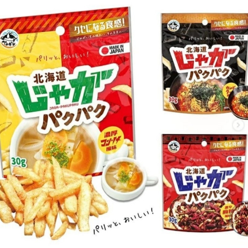 【日本直郵】 日本 北海道 大吃脆薯 韓國辣牛肉湯風味 30g