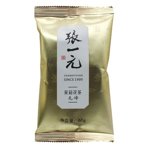 张一元 茉莉花茶特级春雪毛峰60g