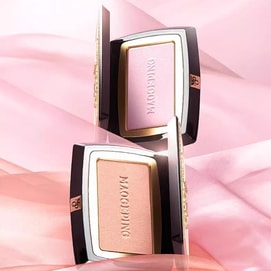 MAOGEPING毛戈平MGP 柔纱幻颜腮红 自然哑光婴儿粉 806纯净早樱 眼下定妆 3.5g 【小红书热门膨胀色】