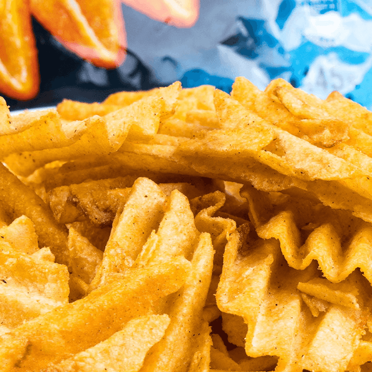 大陆版LAY'S乐事 薯片 香脆烤鸡翅味+金黄炒蟹味+墨西哥鸡汁番茄味+碳烤五花肉味+铁板鱿鱼味 5种口味 350g 【5包装】 4