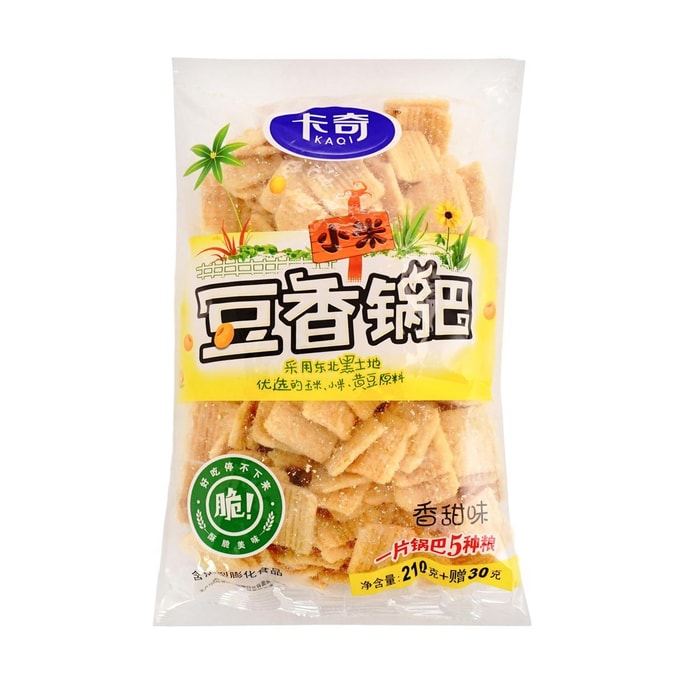 卡奇 豆香小米鍋巴 香甜味 240g【低GI】