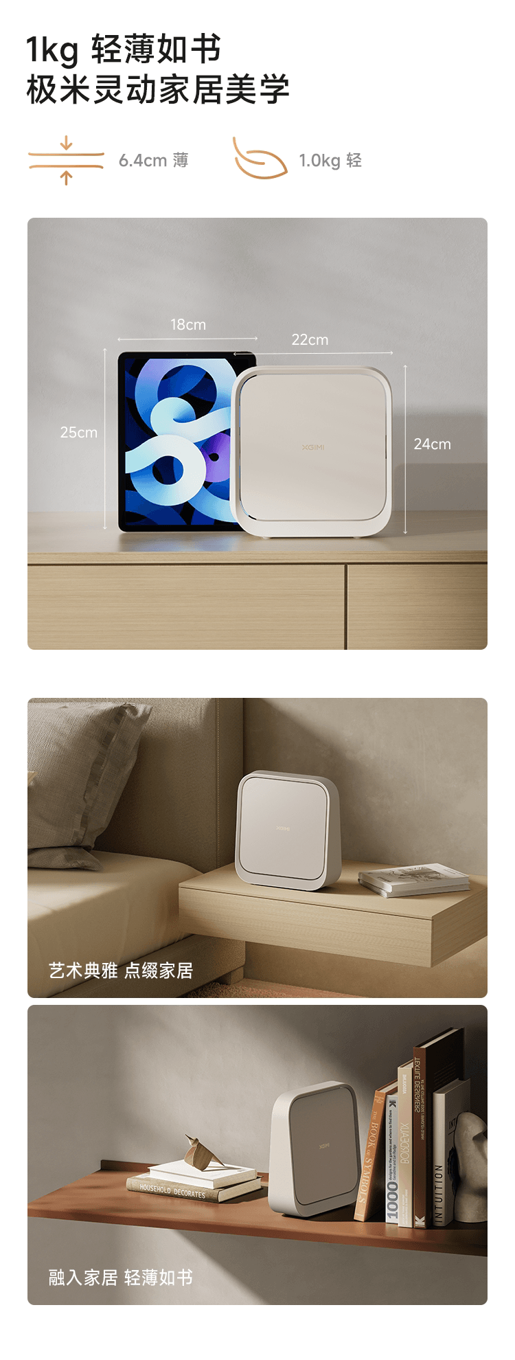 中国からの直送】XGIMI Z6X 第5世代高輝度プロジェクター、1080PフルHD