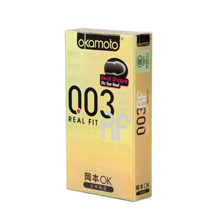 003 REAL FIT condoms 6pcs