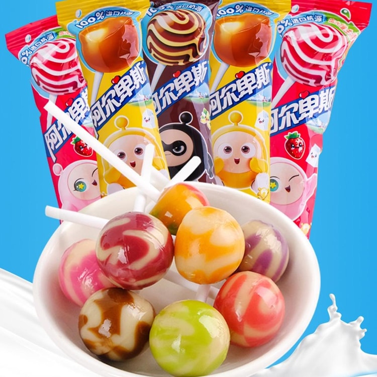 ALPENLIEBE Lolipop Mixed Flavor,20 sticks, 7.05 oz - Yami.com