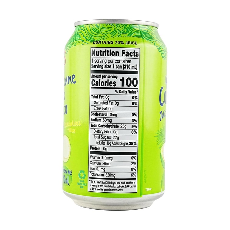 泰國TAS 椰果粒果汁飲品 310ml 4
