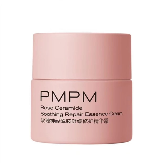 PMPM Rose face cream 50g Chiba Rose Ceramide Soothing&Repairing essence Cream