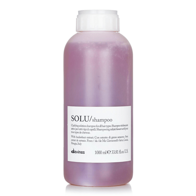 【香港直邮】 意大利 Davines 大卫尼斯 Solu 洁净洗发水  1000ml/33.81oz