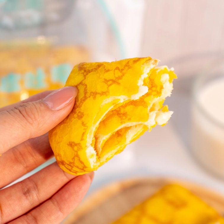 BAKER LEE 手工蛋皮吐司 原味 300g【煎烤蛋皮+綿軟吐司 超絕搭配】【營養早餐麵包】 3