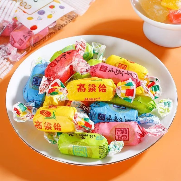 キャンディー品 ShengFuJi 山東省盛福特産ミックスフレーバー高粱キャンディソフト