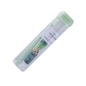 Portable Travel Toothbrush Case Mouthwash Mug Toothbrush Mug Set Green