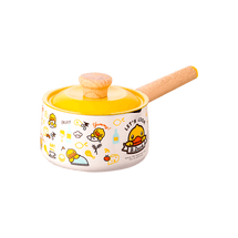 B.Duck Sauce Pan with Wooden Handles 16cm