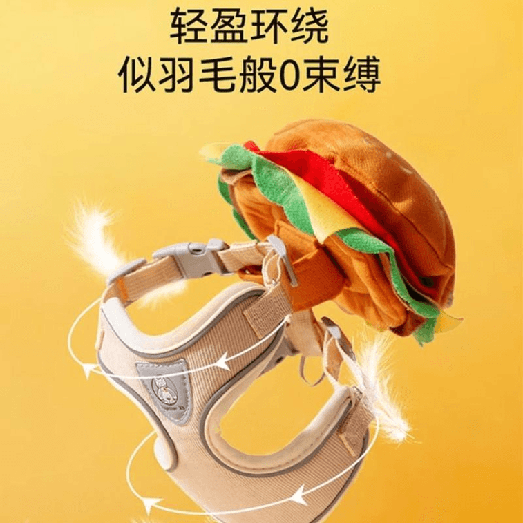 [中国から直送] ヒッピー犬用リュック リーシュ ベストスタイル 小型ペット犬用ウォーキングリーシュ テイクアウトバッグ リュック サイズL 14-20ポンド 150cm * 1個 3