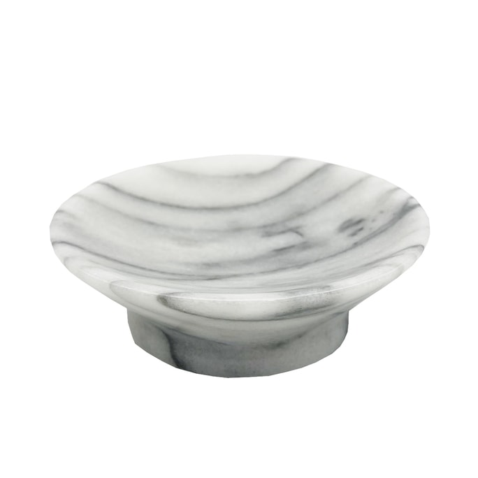 Marble Soap Plate (White)