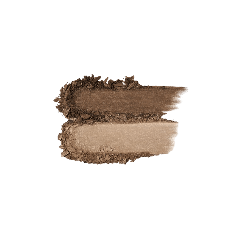 MAOGEPING毛戈平MGP 塑形雙色眉粉 修容立體鼻影 自然持久 3.6g #801 深咖色+暖駝色 適合髮色偏棕/黃/亞麻色【HOT】 3