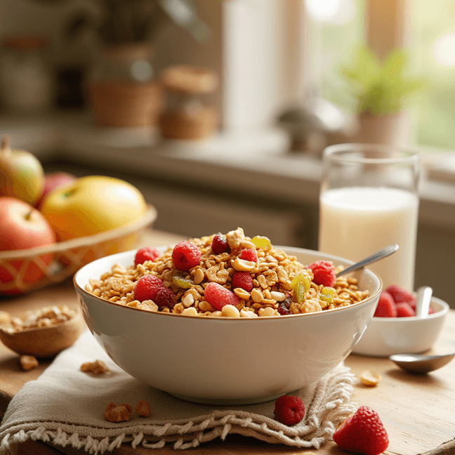 CALBEE Frugra Fruit Granola Reduced Sugar, 15oz 425g