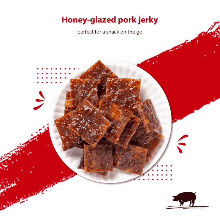 YEO‘S Singapore Style Pork Dry Honey Barbecue Flavor 113.4g 6