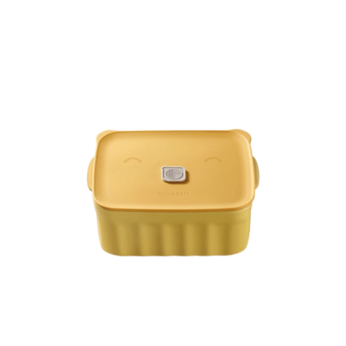 Multifunctional piggy bank student lunch box small goose yellow