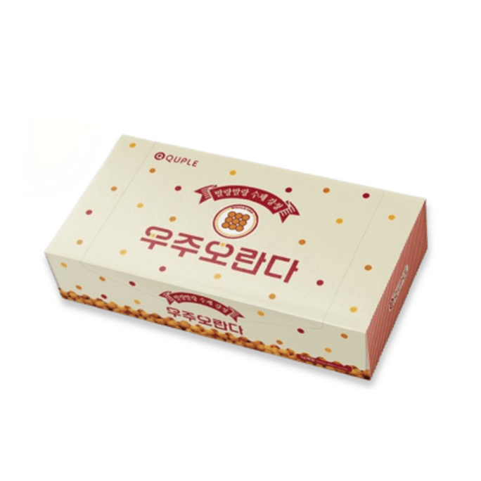 【한국 직배송】한국 QUPLE UJU ORANDA 부드럽고 뭉치지 않는 오리지널 맛 강정 (쌀튀밥) 12.7oz (360g)