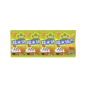 【中国直邮】 鸡装箱 糯米藤椒锅巴 35g*4包