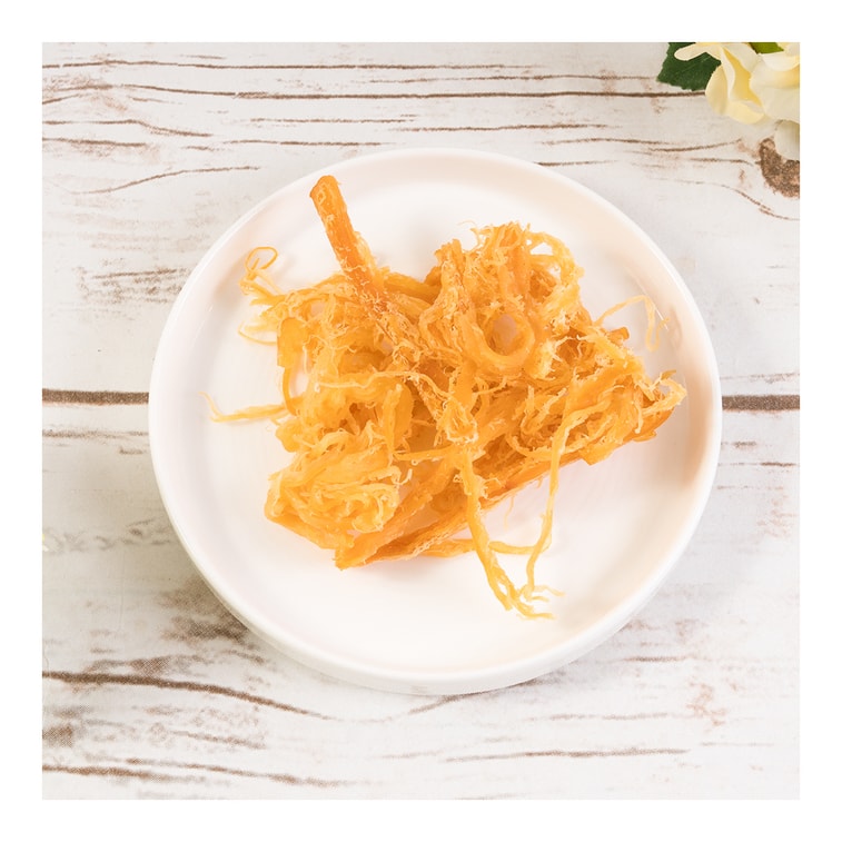 Prepared Shredded Squid Smoked Flavor, 6 oz【Low-Fat High-Protein Healthy Snacks】 3