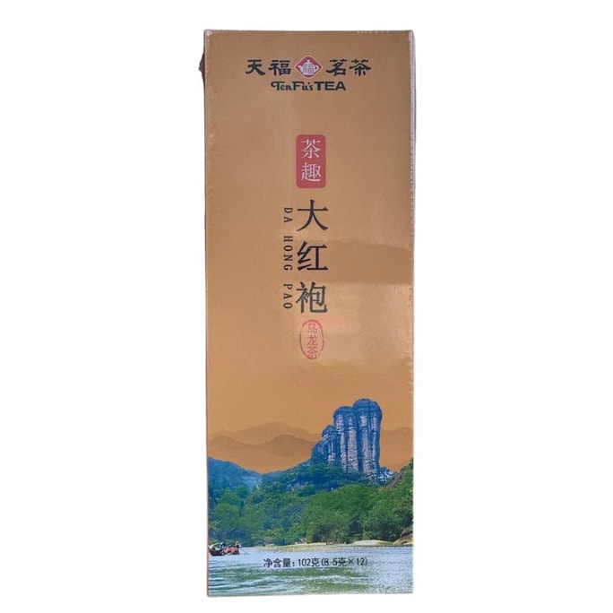  天福茗茶 中國【天福茗茶】茶趣大紅袍 M12 / 102g/box