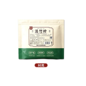 Laoshan Wild Bamboo Leaf Herbal Tea, Fresh Tender Buds, 80g
