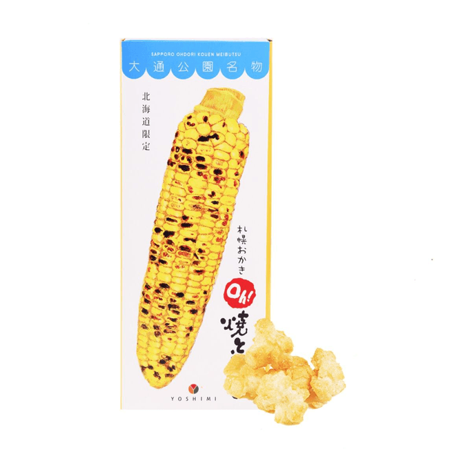 【日本直郵】YOSHIMI 札幌脆米果 oh!烤玉米粒 6袋