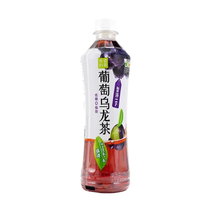 ぶどう烏龍フルーツティー 15.22 fl oz【低糖質＆ゼロファット】