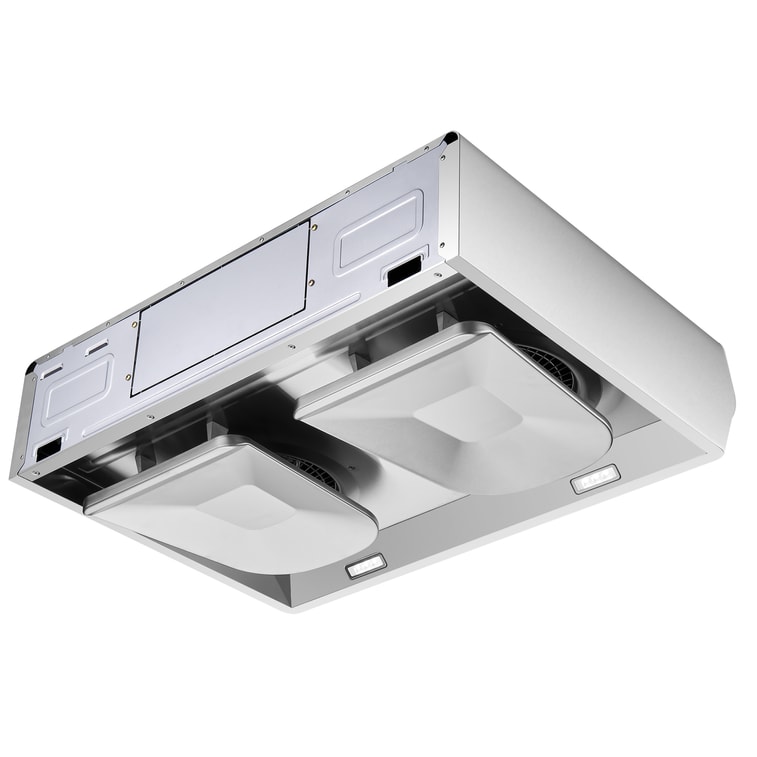 Pixie Air UQG3002 30 in. Convertible Under the Cabinet Range Hood in Off-White with Capture-Shield Technology 9
