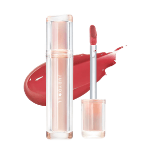 JUDYDOLL橘朵 冰茶镜面唇釉 2.4g 水亮微醺 茶冻玻璃唇 保湿不粘嘴 #N03 芭乐桃桃茶 百搭不挑皮【HOT】 