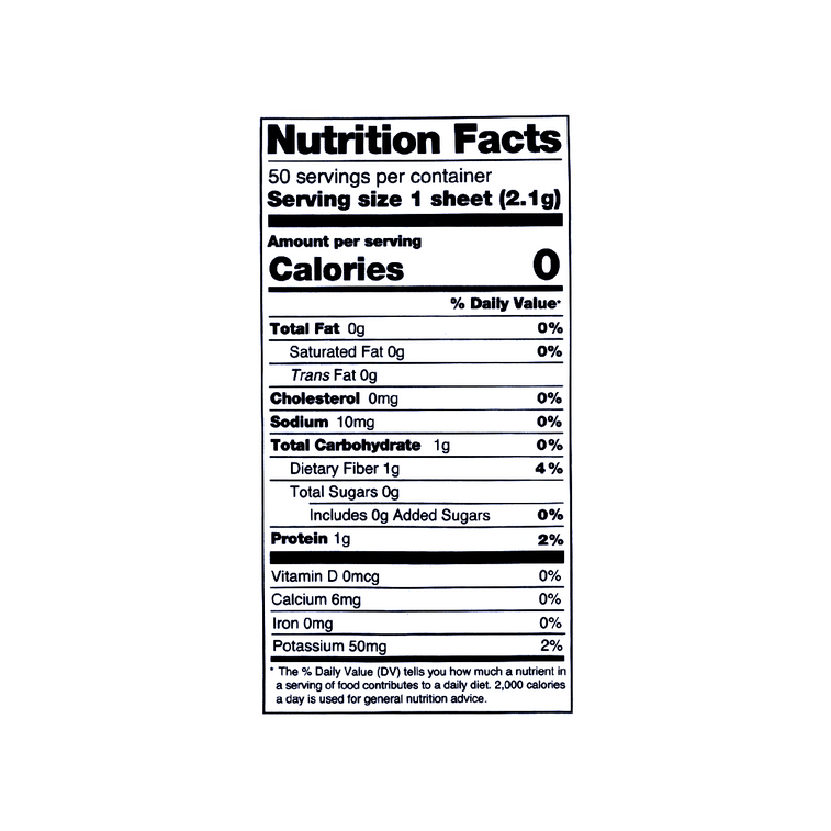 스시 노리 구운 김 50매 3.75온스 7