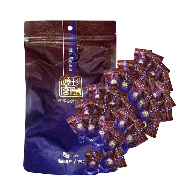 [台湾直邮]颐珍宫膳 哺乳追奶茶vs煲汤包组(加强版) (通草哺乳茶*10/ 忘忧玫瑰茶*5/ 王不流行炖包*3/ 蓪草怀山炖包*2/四神红润炖包*2 )(共22帖) 1334g