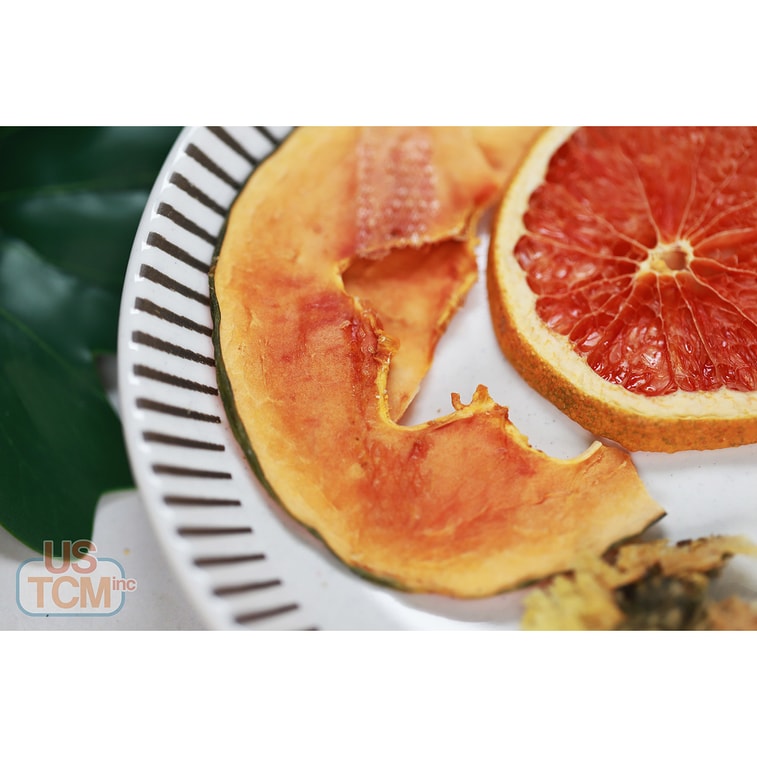 USTCM JoyFull Mixed Fruit Flower Tea || Grapefruit-Strawberry-Papaya-Chrysanthemum 3 Packs 3