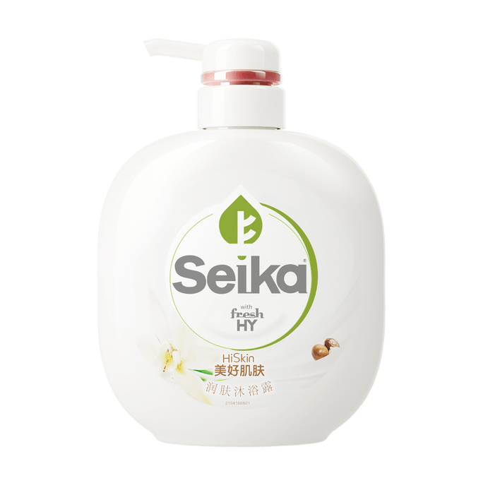 【中国直邮】Seika菁华润肤沐浴露持久留香官方正品滋润清洁保湿乳木果味500ml*1瓶