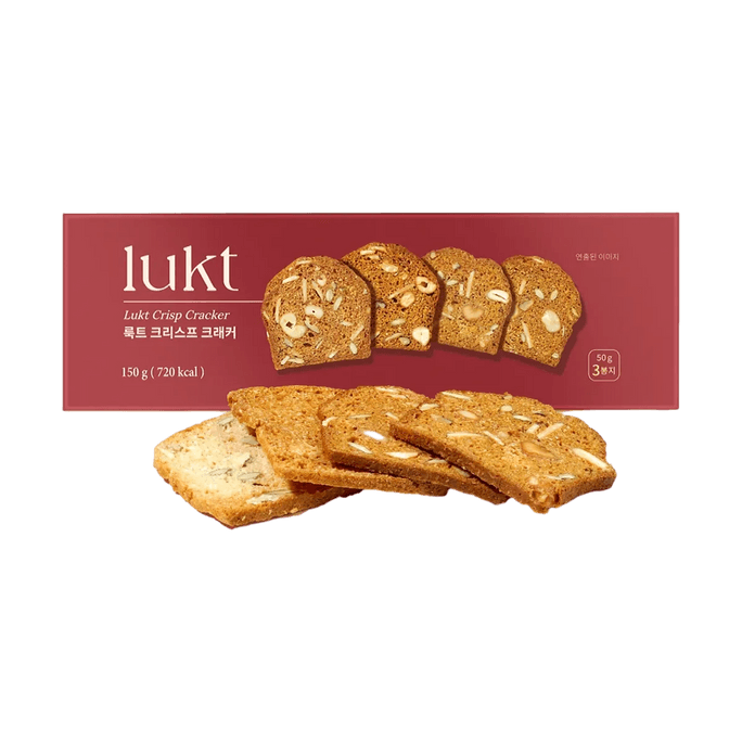 고단백 통밀 견과류 크래커 157g (5.29oz)【건강 간식】