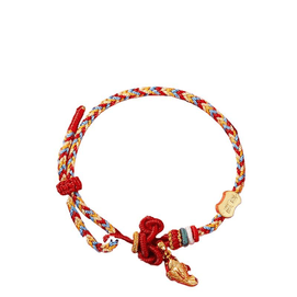 Golden Success Bracelet Ceremony Feeling Gift Landing Hand Rope Good Fortune Carp Design 15.5-23cm * 1 Piece