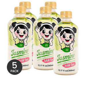 元气森林 乳茶 奶茶饮料 茉莉奶绿风味 360ml*5瓶【超值装】【低糖配方】