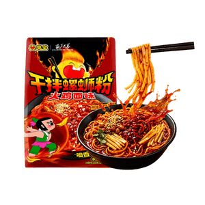 臭宝 干拌螺蛳粉 火鸡面味 330g【葫芦兄弟联名款】【爆辣干拌】