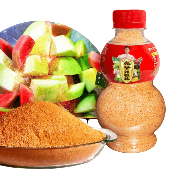 【Guangxi Sour Snacks】Chilli Salt, Fruit Seasoning, Licorice Chilli Powder 130g, Seasoning for Sour Mango, Plum and Other Fruit Snacks