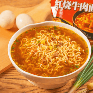 康师傅 方便面 红烧牛肉味 106g*5连包