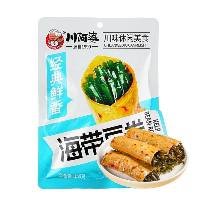 川阿婆 海带豆卷 138g