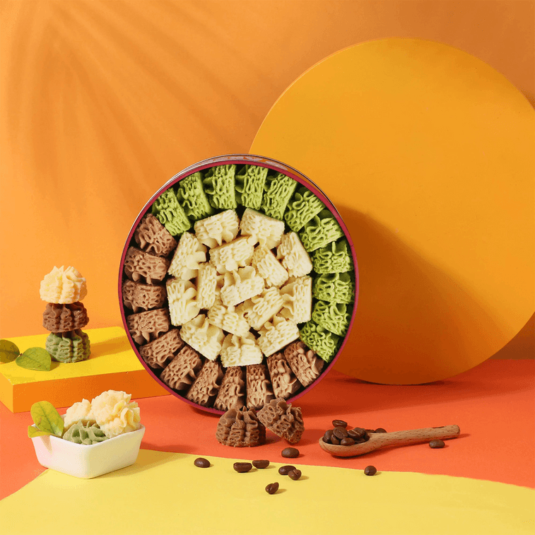 クッキーギフトボックス オリジナル/コーヒー/抹茶味 8.11オンス 9