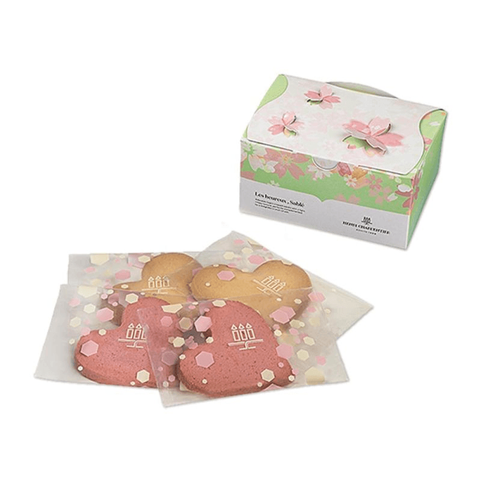 【日本直邮】 日本 HENRI CHARPENTIER 春季樱花限定饼干 4枚