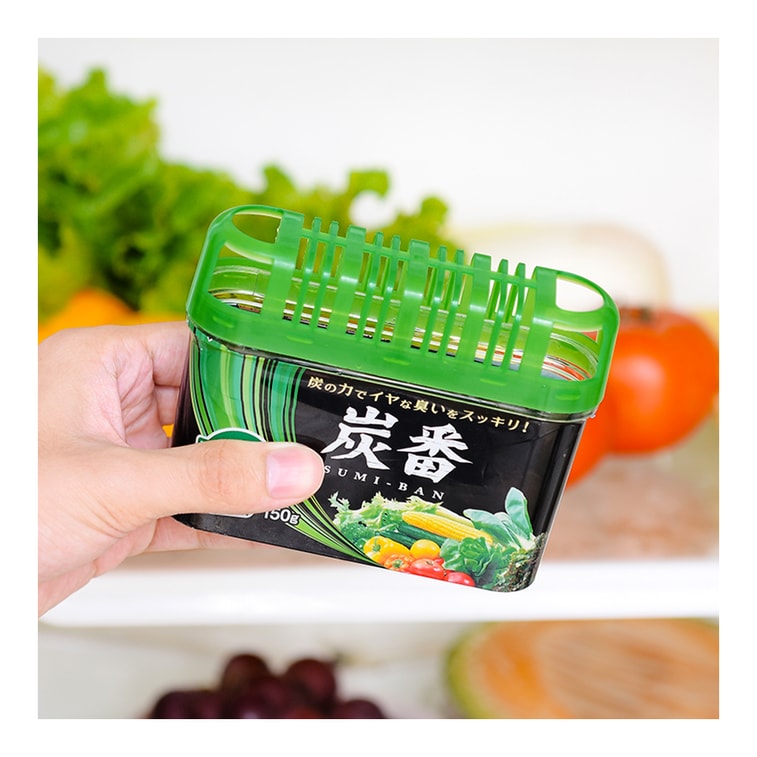 日本KOKUBO小久保 活性碳強力 冰箱除臭劑 150g*2【超值2盒裝】 4