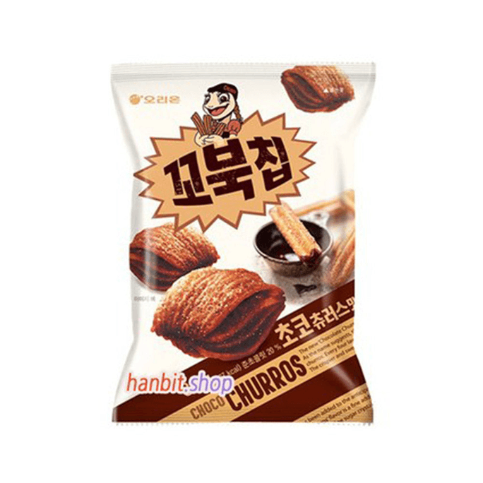 韩国 ORION好丽友 龟壳薯片巧克力西班牙甜面包口味 65克