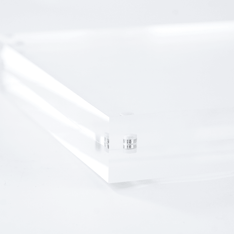 創意擺飾透明水晶壓克力相框懸浮磁吸 1個 6x8 3