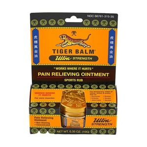 Pain Relieving Ointment, Sports Rub, Works Where it Hurts, 0.35 oz #Black Ultra Strength